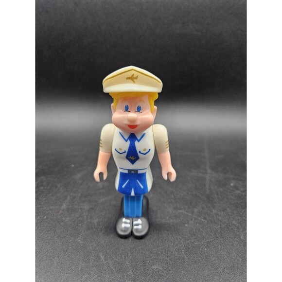 Retired Promotional Pilot Boy Pez Pal With Body Parts Novelty Gift - Picture 1 of 5